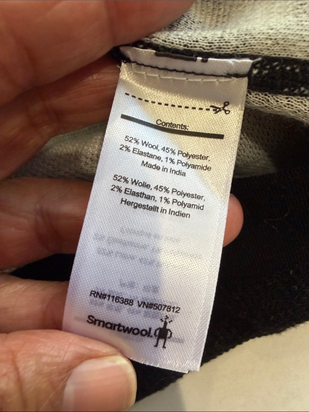 Smartwool intraknit thermal merino 1/4 zip base layer top womens - Picture 8 of 10